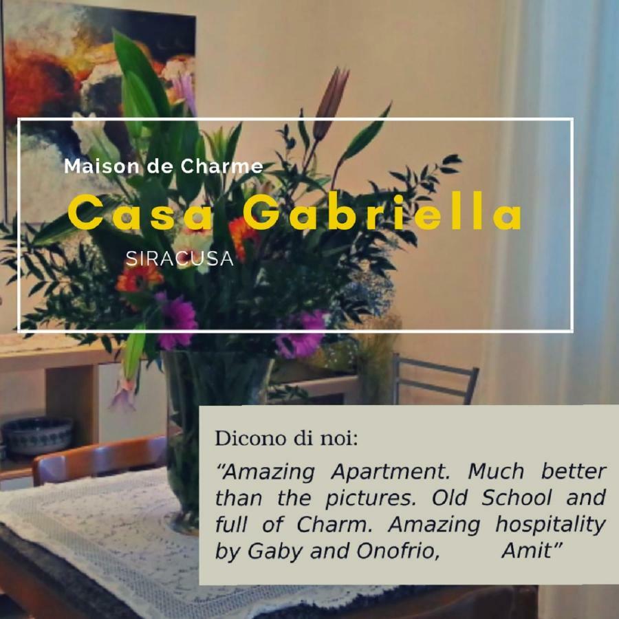 Casa Gabriella Apartment Сиракуза Екстериор снимка